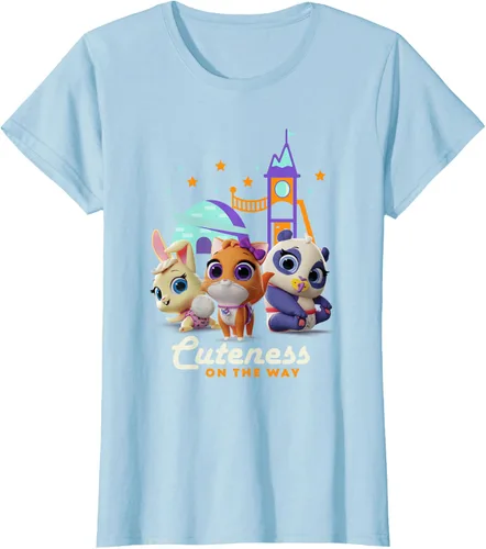 Vista 25 de Disney Camiseta Junior T.O.T.S. Cuteness On the Way Negro
