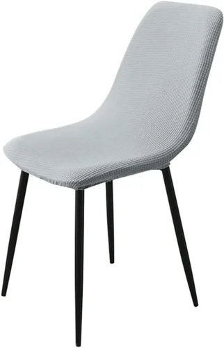 Vista 16 de Juego de 4/6/2 fundas elásticas de terciopelo para sillas de comedor, fundas de silla de comedor, estilo moderno, universal, sin brazos, protector