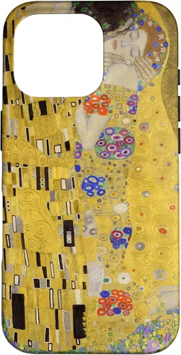 Vista 20 de Gustav Klimt's The Kiss Famous Painting Case for iPhone 17