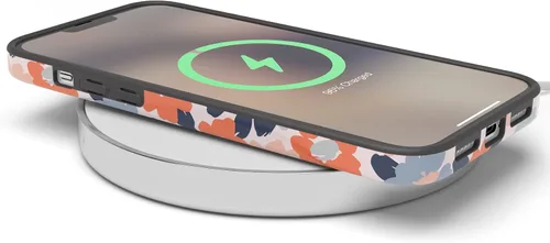 Vista 6 de Casely Funda para iPhone 13 Pro Compatible con MagSafe Campo de flores Funda floral pastel