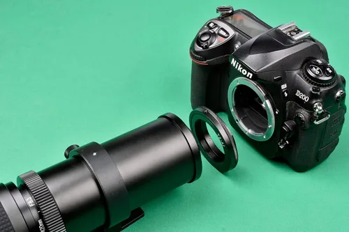 Vista 9 de Lightdow Anillo adaptador de lente de montaje T/T2 para Nikon D5500 D3300 D3200 D5300 D3400 D7200 D750 D3500 D7500 D500 D600 D610 D700 D800 D810 T2