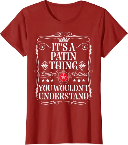 Vista 50 de Camiseta Patin Name Its A Patin Thing You Wouldn't Understand, Negro -, Pequeña