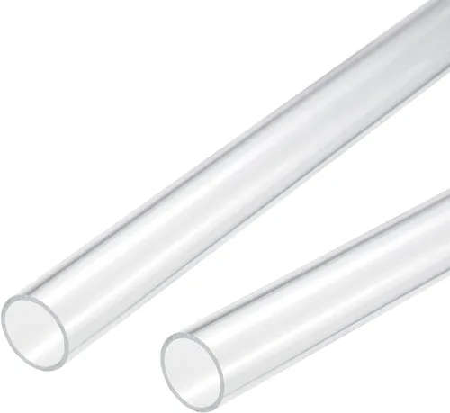 Vista 19 de MECCANIXITY Tubo acrílico transparente rígido redondo tubo 0.157 in (5/32") ID 0.315 in (5/16") OD 10" para lámparas y linternas, sistema