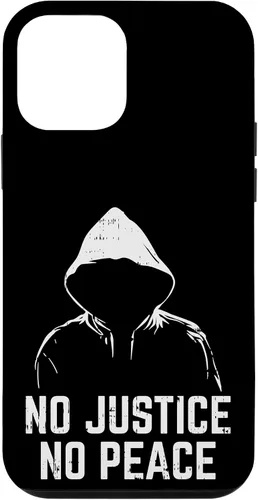 Vista 11 de Funda de regalo africana para iPhone 15 Justice No Peace Black Lives Matter BLM Protest