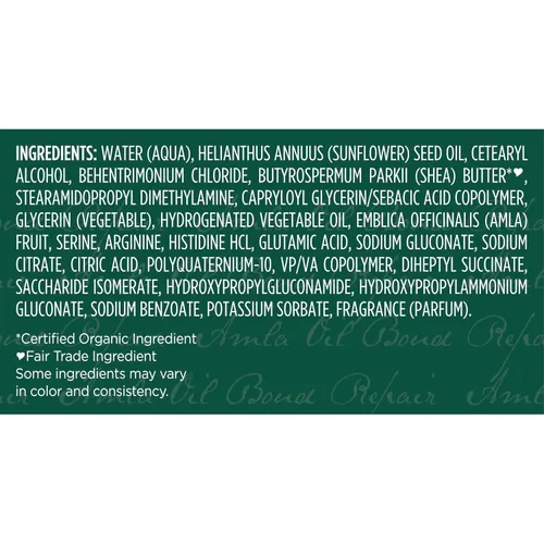 Vista 8 de Acondicionador Sin Enjuague Reparador de Enlaces Shea Moisture con Aceite de Amla Protege Contra el Daño y Fortalece los Enlaces del Cabello