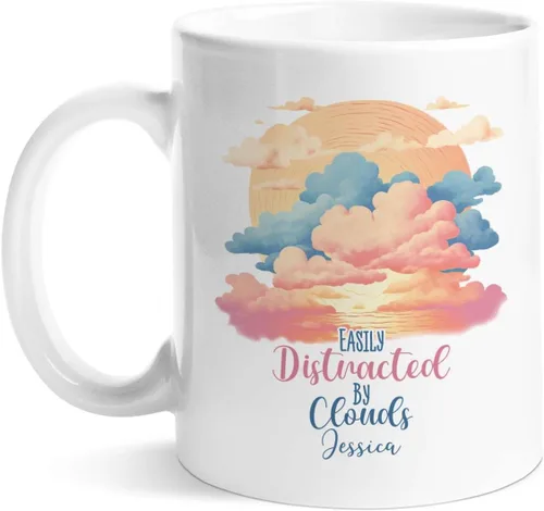 Vista 14 de Taza de café personalizada Storm Chaser con nombre, taza de cerámica de tornado personalizada para meteorólogo, regalos novedosos para amantes