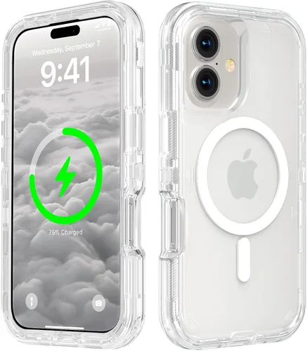 Vista 78 de Follaroma Funda para iPhone 11, Compatible con MagSafe, Fundas de Teléfono de Protección Resistente a Prueba de Golpes de Servicio Pesado