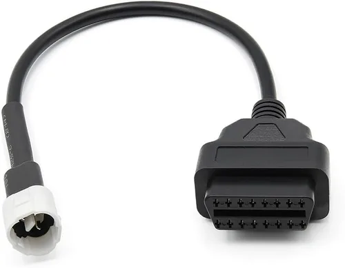 Vista 13 de Adaptador de Cable de Diagnóstico de 16 Pines a 6 Pines OBD2 OBDII para Motocicleta Compatible con Husqvarna