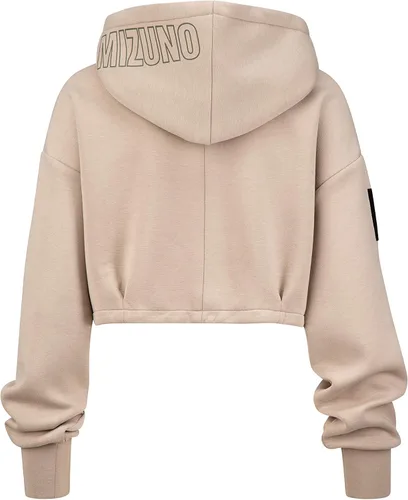 Vista 3 de Mizuno Women's Ronda Rousey Reputation Cropped Zip-up Hoodie