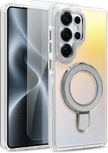Vista 278 de Funda magnética para Google Pixel 10 Pro XL [compatible con Magsafe] [bonito diseño fluorescente de moda] a prueba de golpes, delgada, translúcida