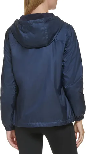 Vista 3 de Calvin Klein Cortavientos frontal con cremallera para mujer