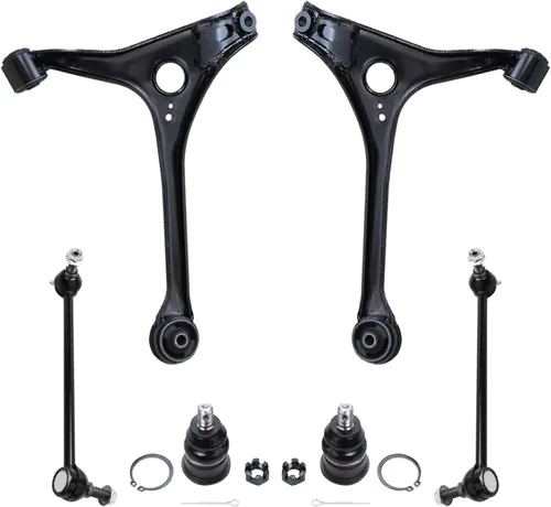 Vista 66 de Detroit Axle - Kit de brazos de control delantero para Chevy Silverado 1500 GMC Sierra 1500 GMC Sierra 1500 Avalanche Yukon Tahoe Escalade ESV EXT