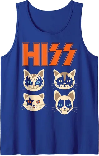 Vista 5 de Camiseta sin mangas Hiss Funny Cats Kittens Rock Rockin Negro