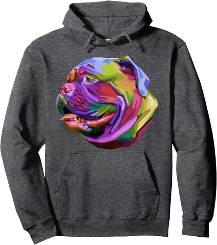 Vista 5 de Sudadera con capucha para dueños de perros, diseño de Bulldog Británico Inglés, Negro, S