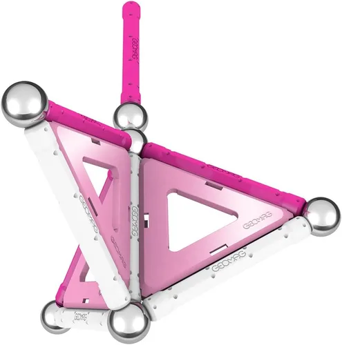 Vista 6 de Geomag Paneles, rosa (22 piezas)
