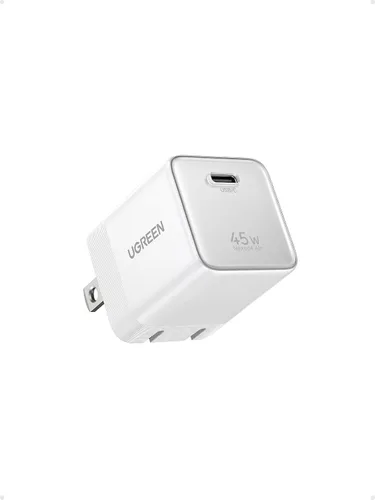 Vista 10 de UGREEN Nexode Air - Bloque de cargador USB C de 45 W, carga rápida Ultra Gris