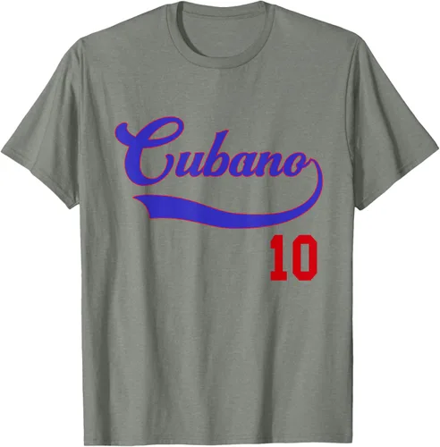 Vista 21 de Camiseta de hombre Cubano de Béisbol con argot Asere Cubano Cuba, Blanco, S