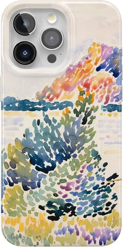 Vista 35 de Casely Funda para iPhone 15 Pro Amalfi Aperitivo Dolce Vita Compatible con MagSafe Diseño clásico ultrafino