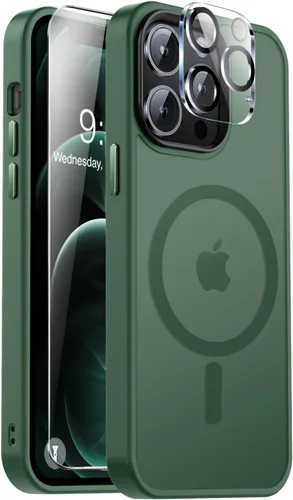 Vista 43 de Vooii Funda para iPhone SE 3ª/2ª/2020 con Magnético, Funda iPhone 8/7 [Compatible con Magsafe] [Diseño Integrado] Sensación de Agarre Cómoda Delgada