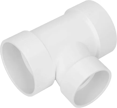 Vista 27 de Paquete de 8 accesorios de tubería de PVC de 1 pulgada x 3/4 pulgadas con codo de 90 grados (enchufe x zócalo) Schedule 40 PVC Slip Reductor 90°