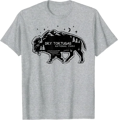 Vista 9 de Camiseta Dry Tortugas National Park Buffalo FL Cutout Florida, Blanco, S