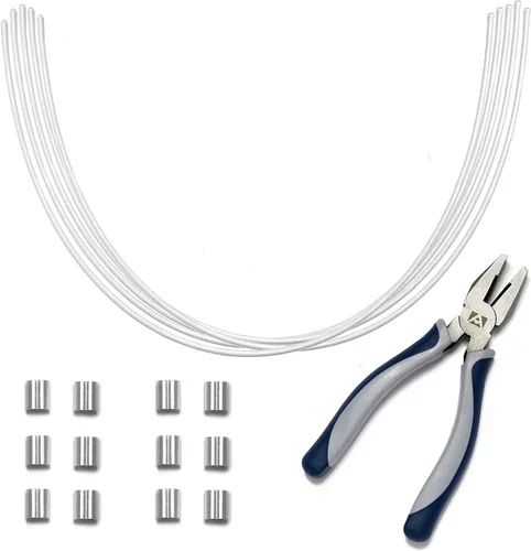 Vista 9 de Organización de cables, kit de correas de bricolaje – Correas de cable personalizables para computadoras, adaptadores y dongles – Cables de amarre