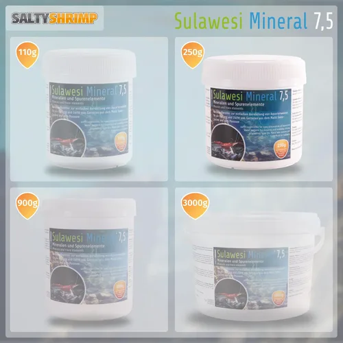 Vista 6 de Sulawesi 7,5 Minerales y oligoelementos Tanque de camarones cardenales (8.82 oz)