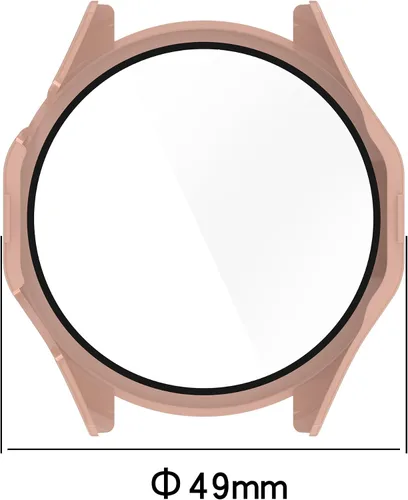 Vista 2 de TenCloud Protector de pantalla compatible con fundas Huawei Watch GT 4 (no para Watch GT 4 de 1.614 pulgadas), funda de reloj inteligente rayada