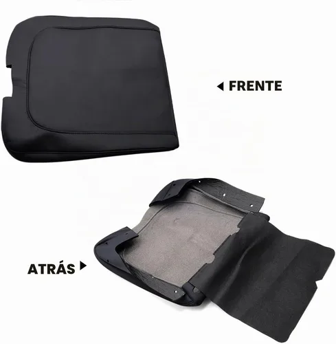 Vista 3 de SecosAutoparts Tapa de Consola Central Reposabrazos Asiento Plegable Cubierta de Cuero Negro Compatible con Dodge Ram 1500 2500 2013 2014 2015 2016