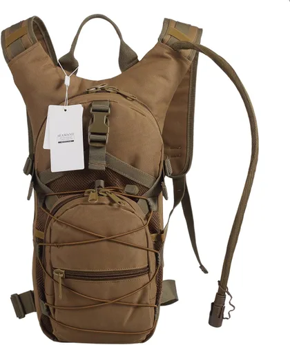 Vista 12 de Mochila de hidratación con vejiga de agua de 3L para senderismo y escalada