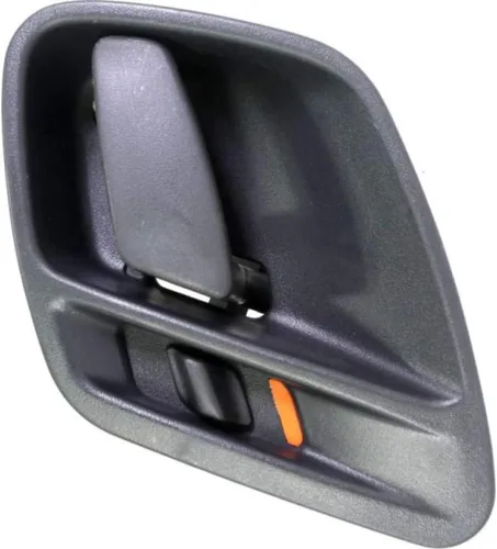 Vista 9 de KarParts360 Manija de puerta interior para Jeep Grand Cherokee 1999-2004 para el lado del conductor delantera o trasera, color negro con botón