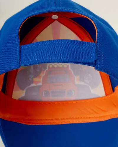 Vista 6 de Nickelodeon Blaze & The Monster Machines - Juego de 2 gorras de béisbol de algodón (edades 2-4)