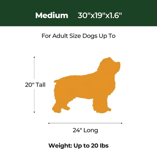 Vista 5 de BALANCE Cama para Jaula de Perro, Colchón Ortopédico para Perro con Forro Impermeable, Tapete Lavable de Espuma para Jaula para Razas de Perros Hoja