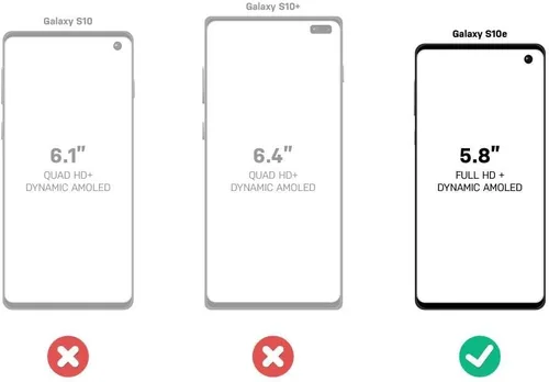 Vista 2 de OtterBox Funda de repuesto con clip para cinturón compatible con OtterBox Defender Series para Samsung Galaxy S10E (solamente), embalaje