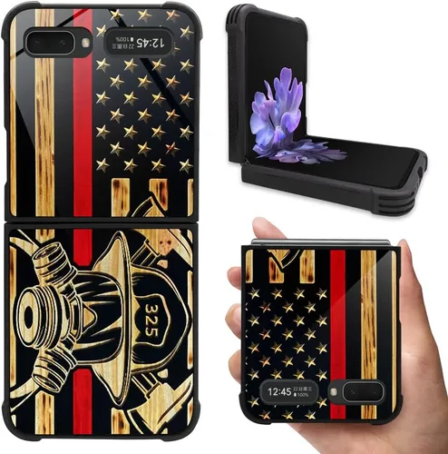 Vista 20 de DAIZAG Funda compatible con Samsung Galaxy Z Flip 5G, protección completa, a prueba de golpes, antiarañazos, funda de poliuretano termoplástico