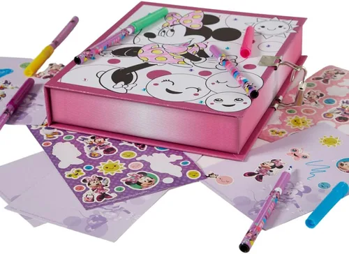 Vista 9 de Innovative Designs Disney Minnie Mouse - Caja de almacenamiento de tesoros para niñas