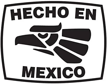 Vista 4 de Hecho en México Made in Mexco - Calcomanía divertida JDM para coche, SUV, camión, carrera (verde)
