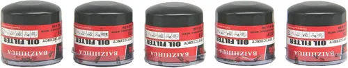 Vista 7 de Paquete de 5 filtros de aceite de motor BAIZHIHUA LF-5373 de alta calidad que reemplazan a HH150-32430, HH1J0-32430, 70000-15241, compatible