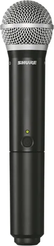 Vista 6 de Sistema de micrófono inalámbrico Shure BLX24/PG58 - Vida de batería de 14 horas, rango de 300 pies, UHF Incluye micrófono vocal de mano PG58