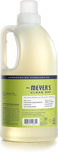 Vista 2 de Mrs Meyer's Lemon Verbena Detergente para ropa, 64 FZ