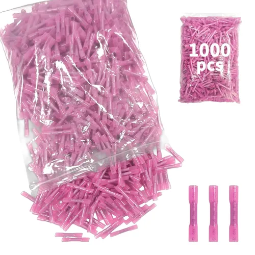 Vista 13 de Conectores de Empalme Termorretráctiles, 200 Piezas 12-10 AWG Amarillos Conectores de Cable Eléctrico Impermeables Grado Marino Automotriz