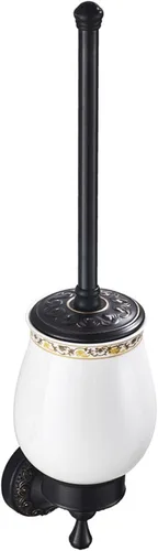 Vista 19 de Barra doble para toallas de bronce aceitado frotado de latón, ajustable de 15.5 a 27.5 pulgadas, soporte de barra para toallas de baño para portador
