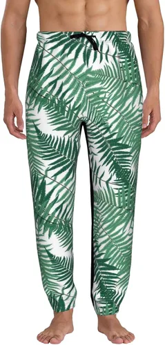Vista 3 de WorldGES Men's Athletic Pant Lion Casual Jogger Sweatpants with Pockets Breathable Track Pants for Men Workout Training