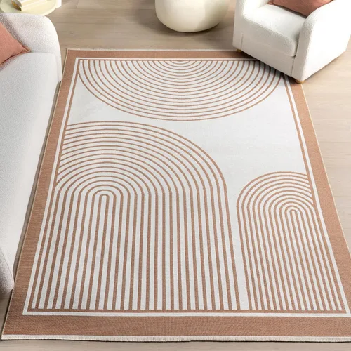 Vista 15 de nuLOOM Versa Collection - Alfombra reversible de 4 x 6 pies, lavable a máquina, resistente a las manchas, fácil almacenamiento, certificado