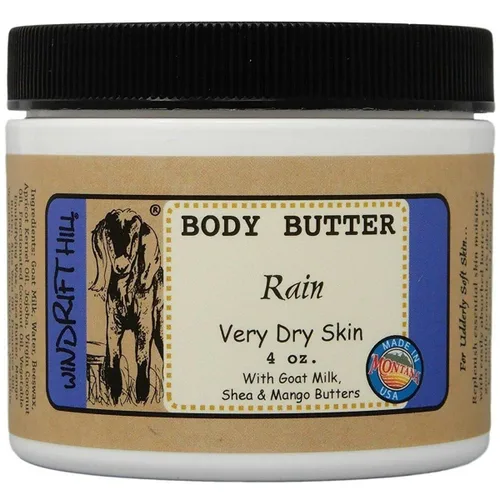 Vista 2 de Windrift Hill Loción hidratante de mantequilla corporal de 4 oz para pieles muy secas (sol cítrico)