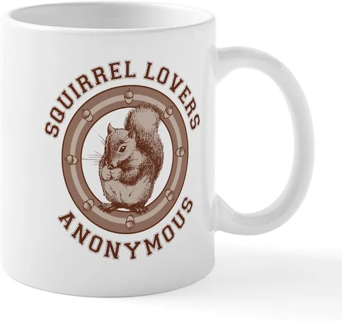 Vista 20 de CafePress Taza navideña de ardilla de 11 oz (11.0 fl oz) taza de café de cerámica