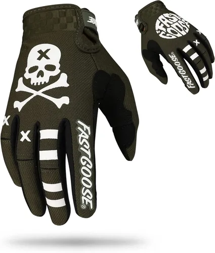 Vista 10 de Guantes para Motocicleta y Moto de Tierra - Guantes para Motocross, Moto y ATV para Carreras Todo Terreno, Deportes de Ciclismo
