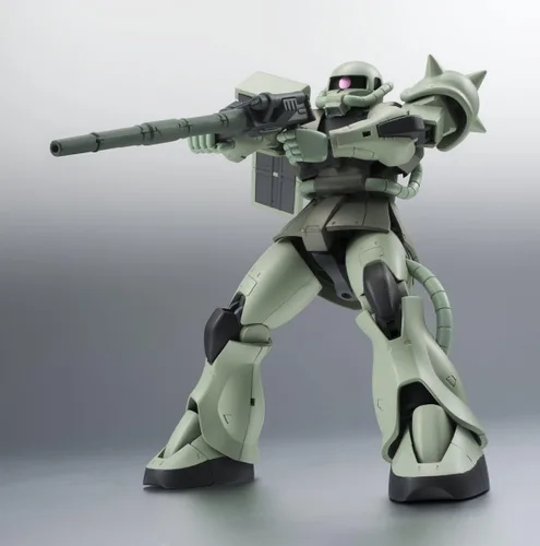 Vista 5 de TAMASHII NATIONS Tamashi Nations - Moblie Suit Gundam - The Robot Spirits - MS-06 ZAKU II Versión A.N.I.M.E.
