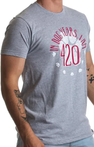 Vista 4 de In Dog Years, I'm 420! 60th Birthdays, Funny 60 años de edad, regalo unisex