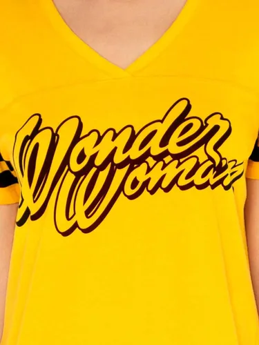 Vista 3 de Smart & Sexy Camisa de dormir extragrande con cuello en V para mujer Amarillo